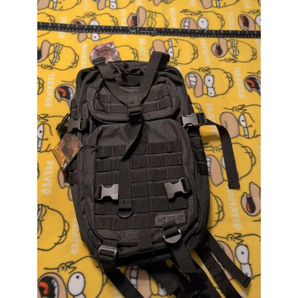 Highland Tactical Other - Highland Tactical Vantage Tactical BackpackBlack Molle Webbing NWT